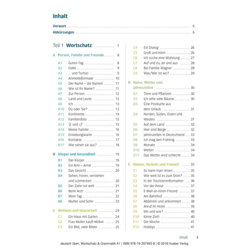 Deutsch üben: Wortschatz und Grammatik A1: ISBN 9783193974938, 978-3-19-397493-8