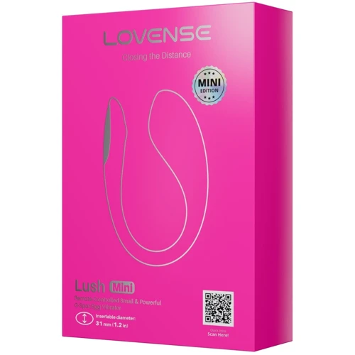 Мини смарт-виброяйцо Lovense Lush Mini, уменьшенная версия Lovense Lush 4
