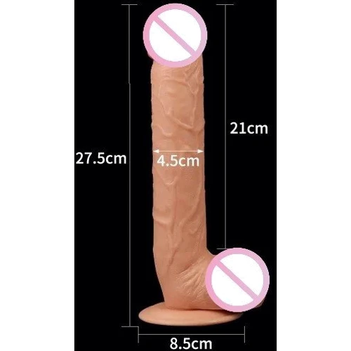 Фаллоимитатор LoveToy Legendary King Sized Realistic Dildo Flesh 10"