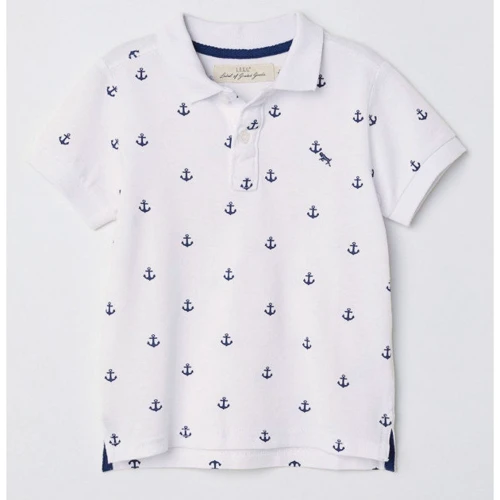 Поло H & M 3012-5085439 98-104 см біле