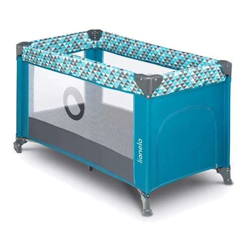 Манеж-ліжко Lionelo Stefi (green turquoise): Колеса 2 колеса
