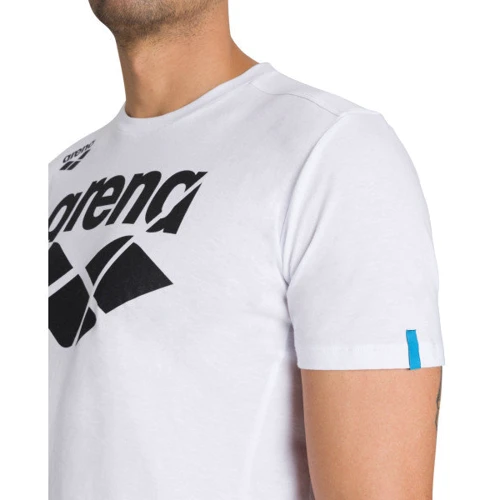 Спортивна футболка Arena TE T-Shirt 003765-100 52 біла з принтом фото 6