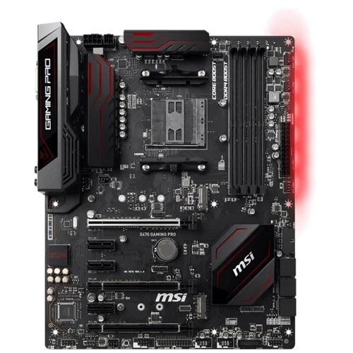 MSI X470 GAMING PR: Оперативная память 4xDDR4 3600, до 64 ГБ