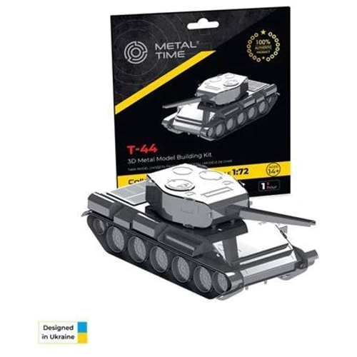 Коллекционная модель-конструктор Metal Time T-44 танк (MT072) фото 7