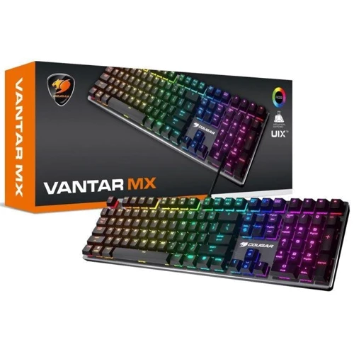 Клавіатура Cougar Vantar MX Red Switches Black: Тип клавіатури ігрова