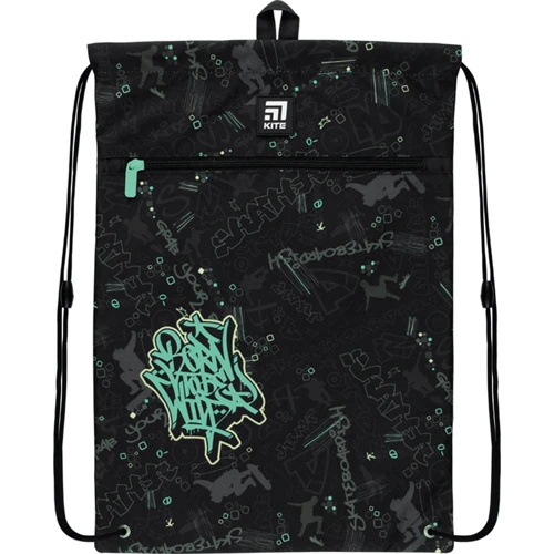

Сумка для обуви с карманом Kite Education Born to Win K22-601M-18