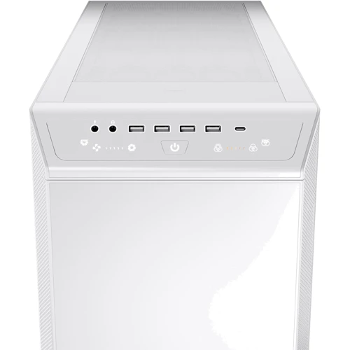 Корпус be quiet! Dark Base PRO 901 White (BGW51): Материал передней панели алюминий