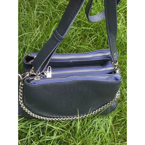 Жіноча сумка через плече ARTiS Bags синя (1785 9343): Застібка Молния