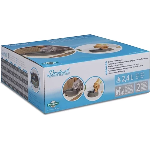 Поїлка PetSafe Drinkwell Current для собак та котів автоматичний фонтан 2.4 л коричневий (57831): Тип Поилки