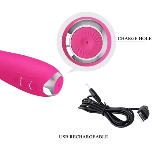 Вибратор Pretty Love - HECTOR G-SPOT VIBRATOR с электростимуляцией, BI-014765-1