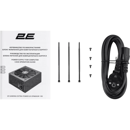 Блок питания 2E GAMING Extra Power (800W) (2E-EP800GM-140) фото 7