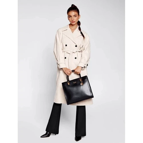 Женская сумка тоут GUESS ABEY ELITE TOTE черная (HWVB8558230-BLA): Тип ручки Со съемным ремнем, С двумя ручками, Плечевой ремень, Короткая ручка
