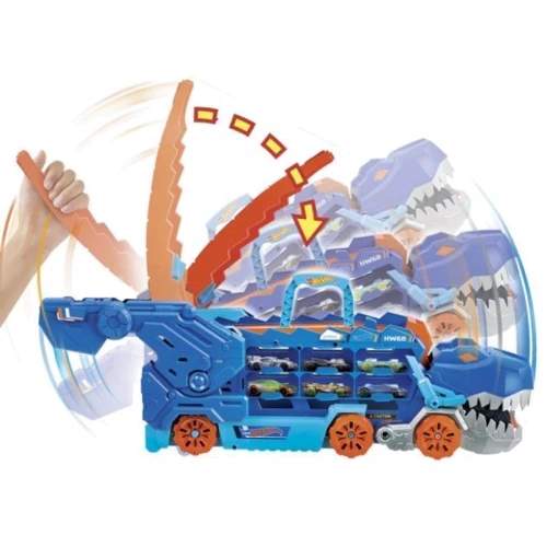 Мега-транспортер Hot Wheels Невероятный Ти-Рекс (HNG50): Тип паркинг