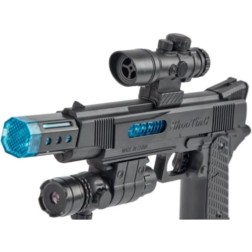 Пистолет свето-звуковой ZIPP Toys Colt 1911 цвет черный