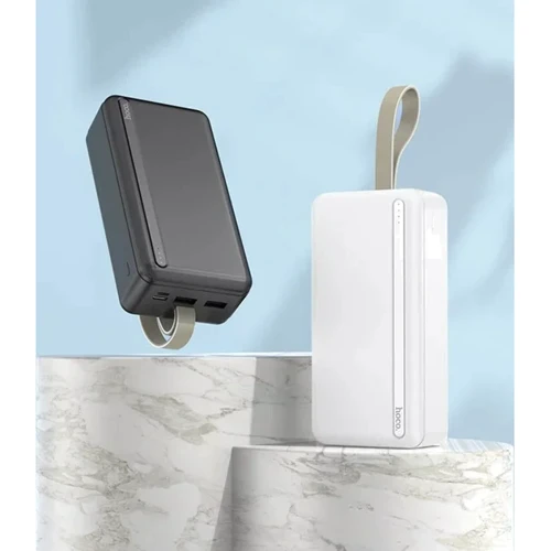 Внешний аккумулятор Hoco Power Bank 30000mAh J91B White: Тип батареи Литий-полимерные