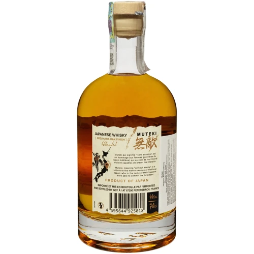 Виски Japanese Muteki 40% 0.7 л (FSH_4595644925018): Объем, л 0.7