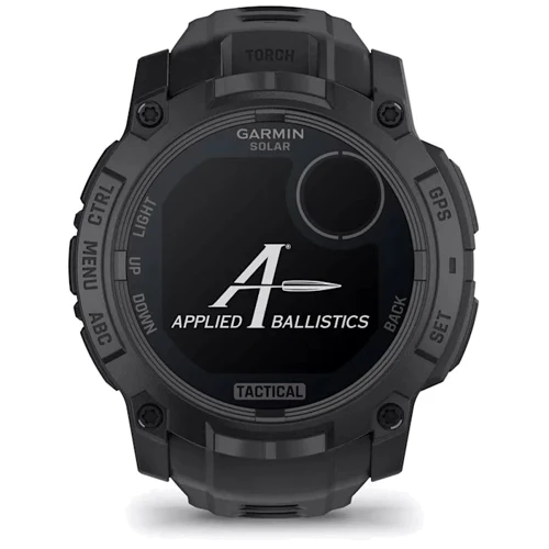 Смарт-часы Garmin Instinct 3 Solar 50mm Tactical Edition Black with Black Band (010-02935-50) фото 8