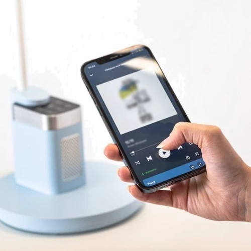 Лампа светодиодная Mealux DL-420 голубая (BL1136B Blue)