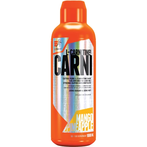 Жироспалювач Extrifit Carni Liquid 120000 1000 ml /100 servings/ Mango Pineapple