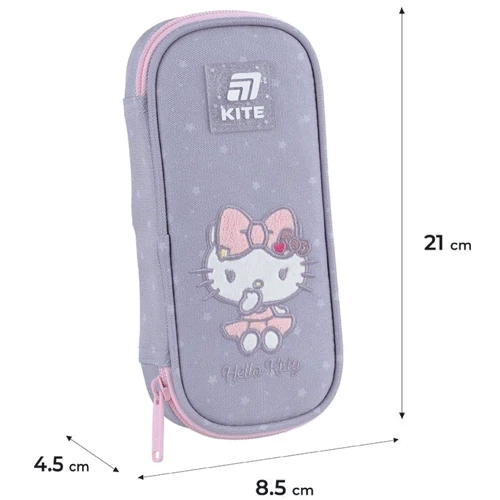 Набор Kite рюкзак + пенал + сумка для обуви 724 Hello Kitty (SET_HK25-724S): Цвет серый