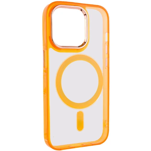 Чехол для iPhone Epik TPU Iris with MagSafe Orange for iPhone 14: Цвет оранжевый