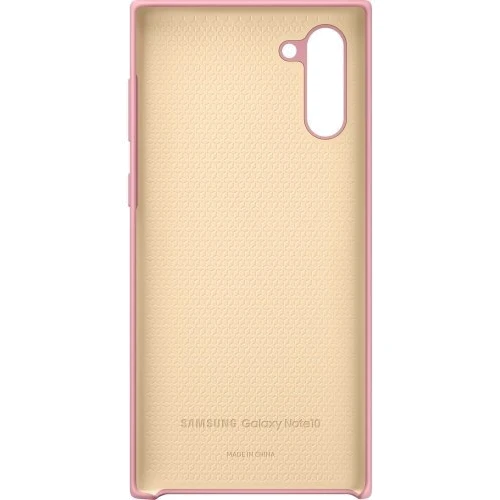 Чохол для телефона Samsung Silicone Cover Pink (EF-PN970TPEGRU) for Samsung N970 Galaxy Note 10: Тип накладка на задню частину