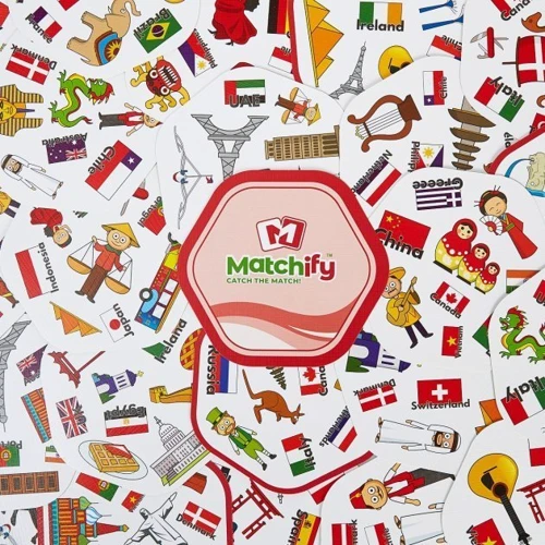 Настольная игра SuperPuper Matchify Travel (MATCH9000B): Вид карточные