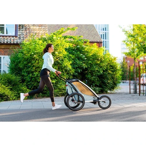 Мультиспортивная коляска Thule Chariot Cross1 Alaska TH10202022: Ширина шасси 65 см