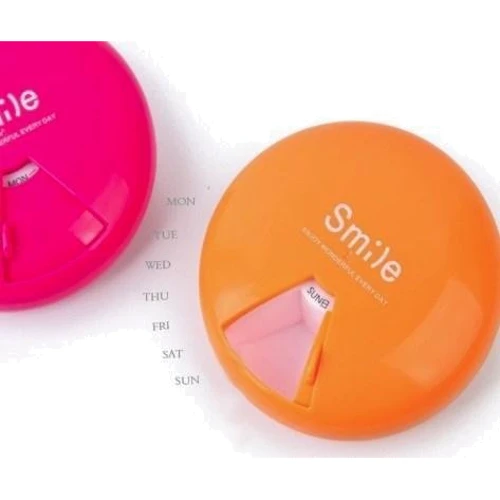 Контейнер для таблеток Smile датированный (107-10216770) фото 4