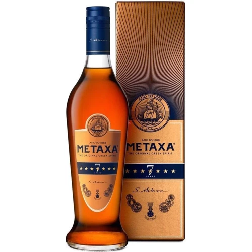 Бренди Metaxa (7 звезд) 0.7л gift box (BDA1BR-YFK070-011)