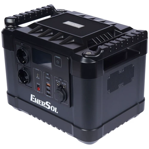 Зарядная станция EnerSol 1110Wh 1000W (EPB-1000N): Емкость аккумулятора, Вт/ч 1110