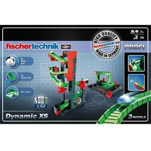 Конструктор fischertechnik "Динаміка - ХС" (FT-536619): Кількість деталей, шт. 70