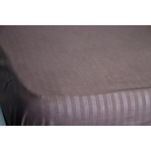 Простирадло LightHouse Mf Stripe Brown без гумки страйп-мікрофібра 160х215см (2200000605146): Тип простынь