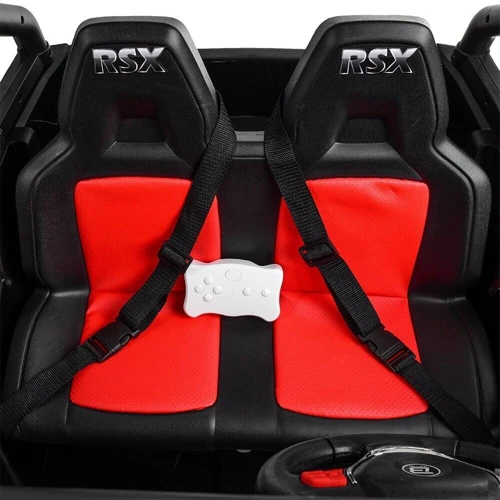 Електромобіль Kidsauto Двомісний Buggy XXL 4WD червоний (S2588-1red): Матеріал корпусу пластик
