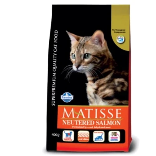 Сухой корм Farmina Matisse Neutered Salmon для стерилизованных кошек с лососем 400 г 31228 (X/16/768)