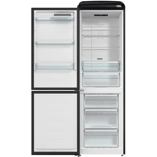Холодильник Gorenje ONRK619DBK-L: Размеры 60x194x66.1 см