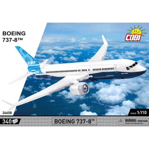 Конструктор Cobi Боинг 737-8 340 деталей (COBI-26608)