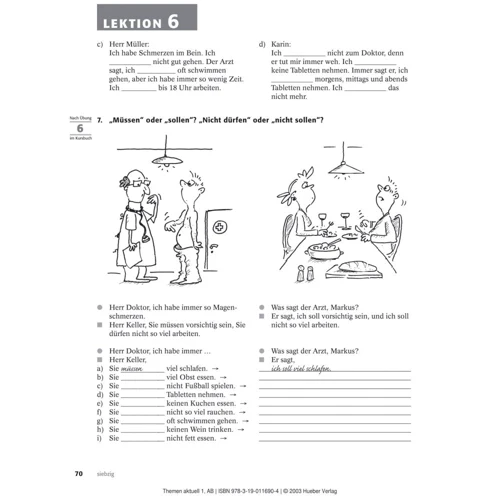 Themen aktuell 1: Arbeitsbuch: Жанр Учебники и пособия