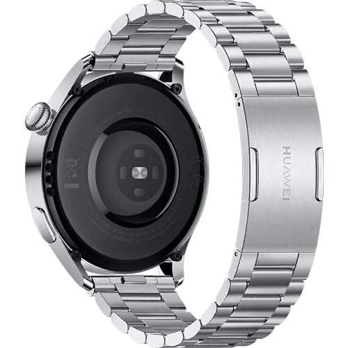 Смарт-часы Huawei Watch 3 Elite Silver Stainless Steel: Операционная система HarmonyOS