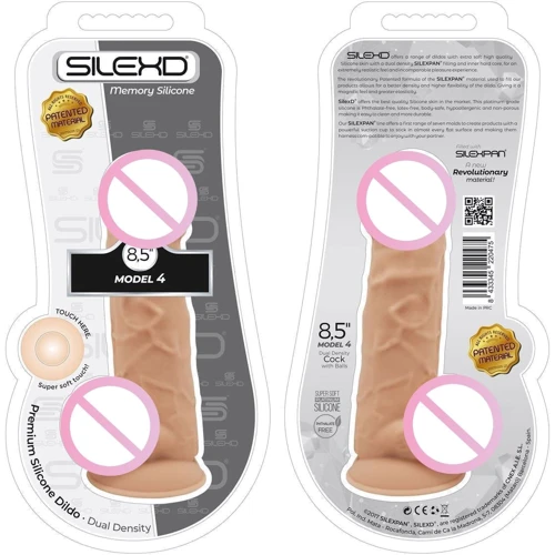 Фаллоимитатор Silexd Norman (Premium Silicone Dildo MODEL 4 size 8.5")