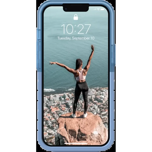 Чехол для iPhone Urban Armor Gear UAG [U] Dip Cerulean (11315U315858) for iPhone 13 Pro: Цвет синий
