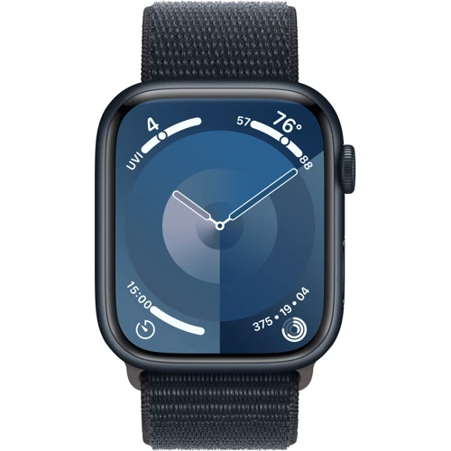 Apple Watch Series 9 45mm GPS Midnight Aluminum Case with Midnight Sport Loop (MR9C3) Approved Витринный образец: Производитель Apple