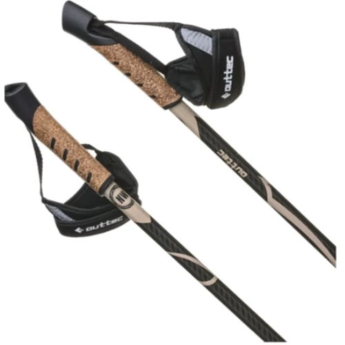 Треккинговая палка Hop-Sport Outtec карбоновые 115cм 1-секционные Anti-shock