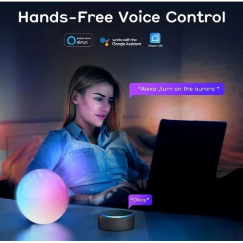 Настольная лампа Inspire RGB SLX04 10W 24LED Bluetooth: Тип Ночники