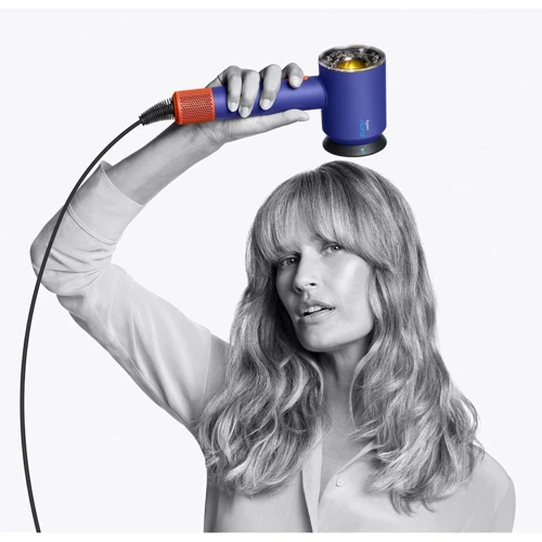 Фен Dyson Supersonic Nural Straight+Wavy (Prussian Blue/Rich Copper) (122612-01)