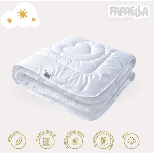 Одеяло детское Papaella Мишка в кроватку 100х135 см (4820182650420): Размер, см 100x135