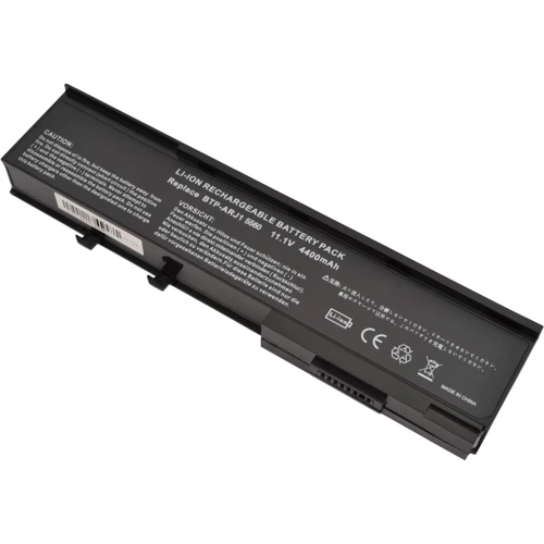 Батарея для ноутбука Acer BTP-ANJ1 Aspire 3620 11.1V Black 4400mAh OEM (10360): Ємність, мАг 4400