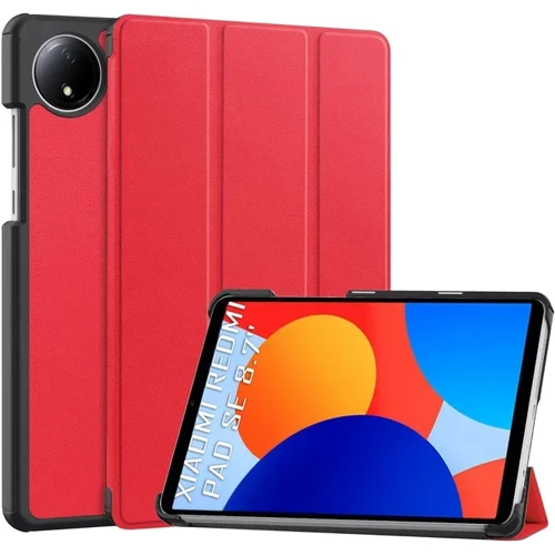 Аксессуар для планшетных ПК BeCover Smart Case Red for Xiaomi Redmi Pad SE 8.7 (711908): Цвет красный