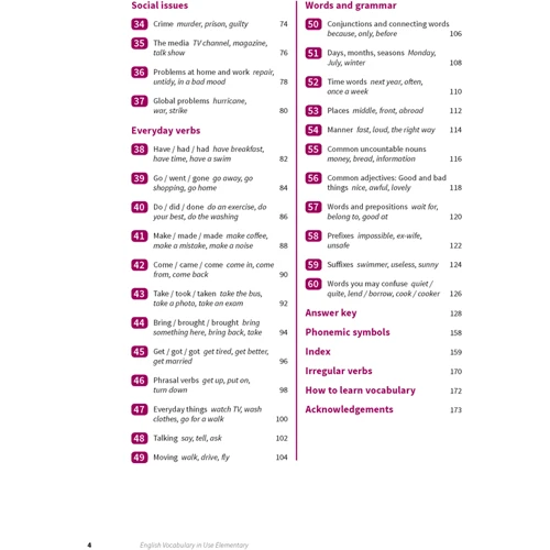 English Vocabulary in Use 3rd Edition Elementary with Answers фото 6