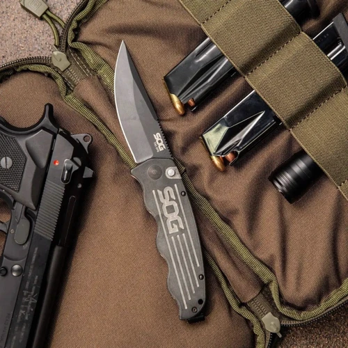 Нож SOG Tac Ops, Black Micarta ( SOG TO1011-BX) фото 10